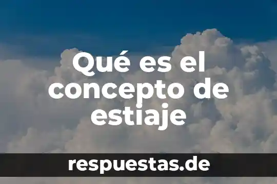 El concepto que es la honradez 7 Qué es el concepto de estiaje
