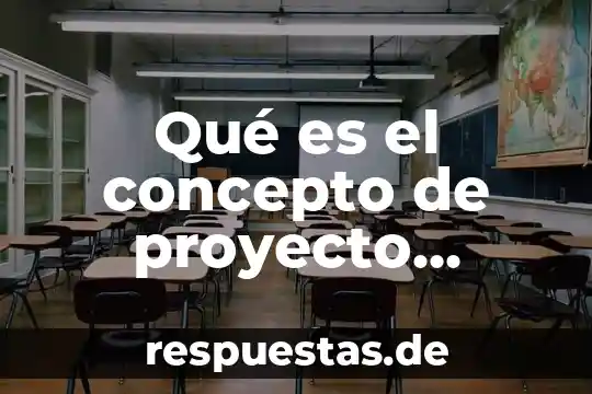 Qué es el concepto de proyecto artístico