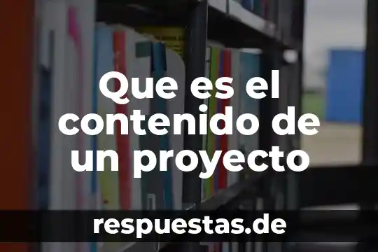 Que es una hipótesis de un proyecto de tesis 3 Que es el contenido de un proyecto