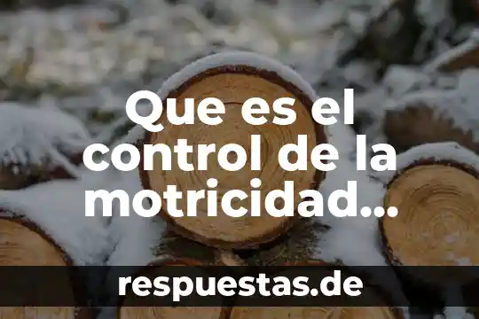 Qué es un grupo ectínico 6 Que es el control de la motricidad ejemplos