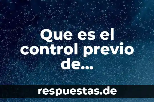 Qué es un conocimiento previo en preescolar 4 Que es el control previo de constitucionalidad en bolivia