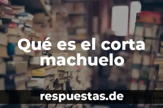 Qué es el autismo definición corta 8 Qué es el corta machuelo