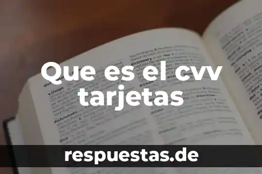Que es el cvv de una tarjeta cuenta rut 3 Que es el cvv tarjetas