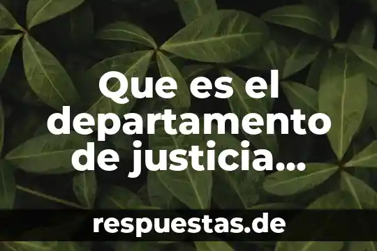 Que es un puerto de entrada a los estados unidos 5 Que es el departamento de justicia estados unidos