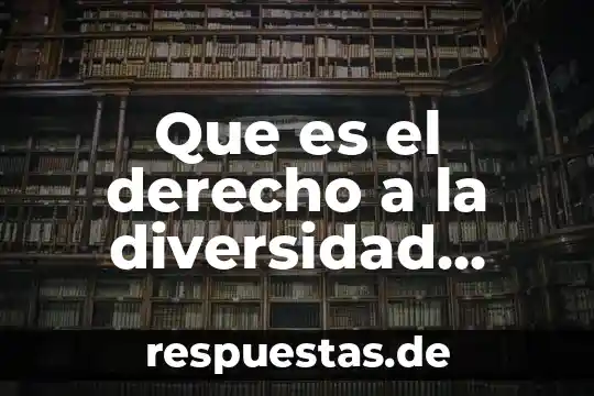 Que es el paradigma cultural 5 Que es el derecho a la diversidad cultural