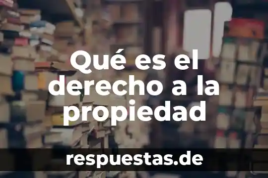 Qué es teoría lingüística 6 Qué es el derecho a la propiedad