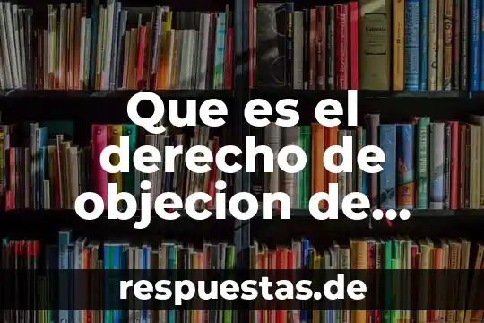 Que es dogma en derecho 6 Que es el derecho de objecion de conciencia