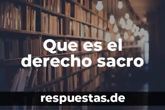 Que es el argumento en derecho 4 Que es el derecho sacro