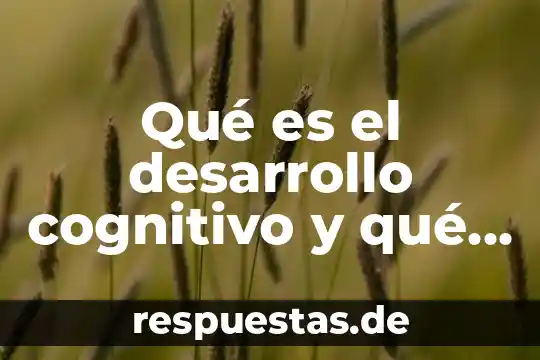 Que es el desarrollo agil de software 6 Qué es el desarrollo cognitivo y qué valores adquieres