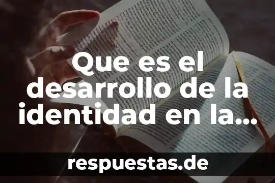 Yahoo que es la identidad de género 7 Que es el desarrollo de la identidad en la adolescencia