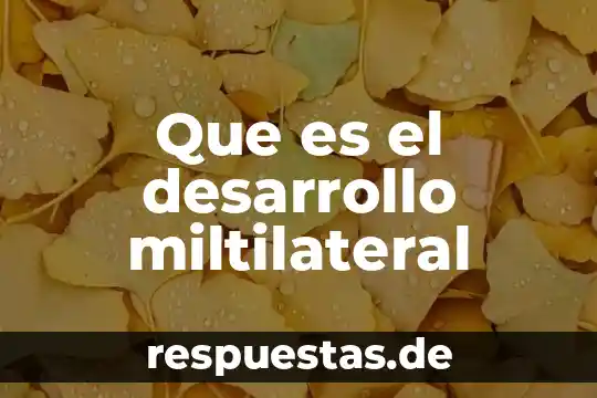 Que es el desarrollo emocional en psicologia 4 Que es el desarrollo miltilateral