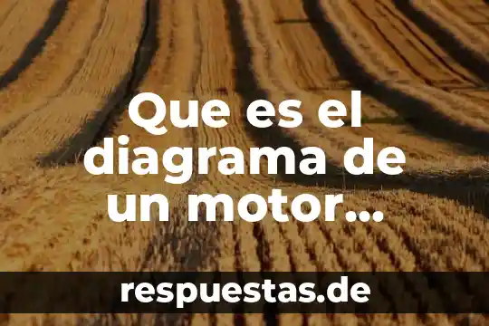 Que es diagrama momento 6 Que es el diagrama de un motor electrico
