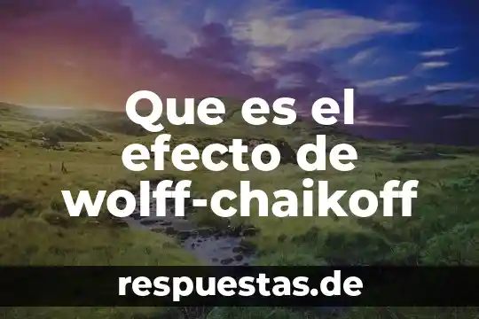Que es un efecto bactericida 3 Que es el efecto de wolff-chaikoff
