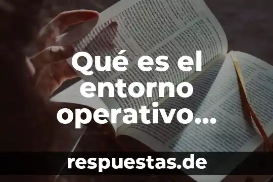 Que es el entorno de desarrollo dispositivos moviles 8 Qué es el entorno operativo gráfico