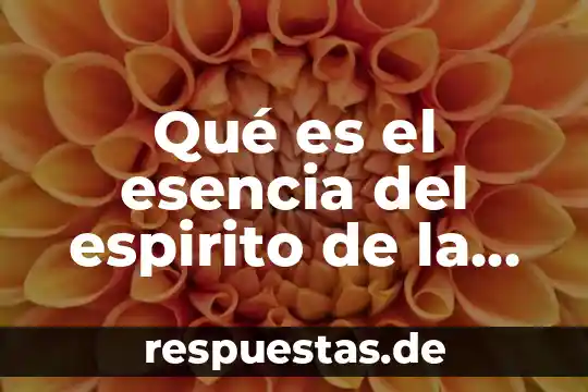 Qué es el esencia del espirito de la filosofía