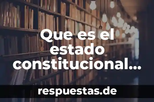 Que es idea juricos unam 8 Que es el estado constitucional unam