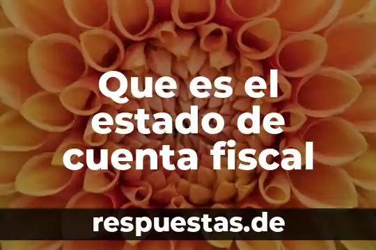 Que es el estado del arte en una investigacion ejemplo 7 Que es el estado de cuenta fiscal
