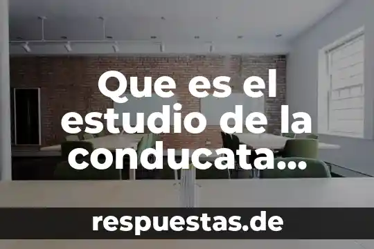 Qué es el argumento de un libro 8 Que es el estudio de la conducata libro