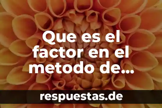 Que es un metodo geometrico 4 Que es el factor en el metodo de ruffini