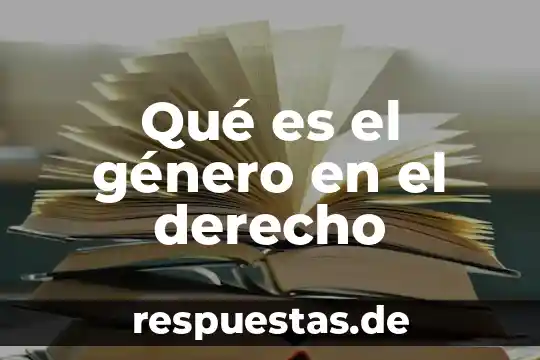 Que es maquila maquila en derecho 4 Qué es el género en el derecho