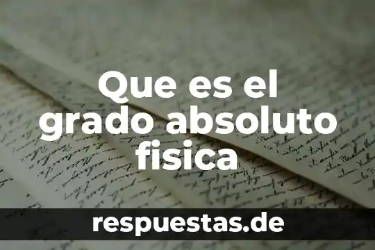 Que es un humedal para niños de quinto grado 6 Que es el grado absoluto fisica