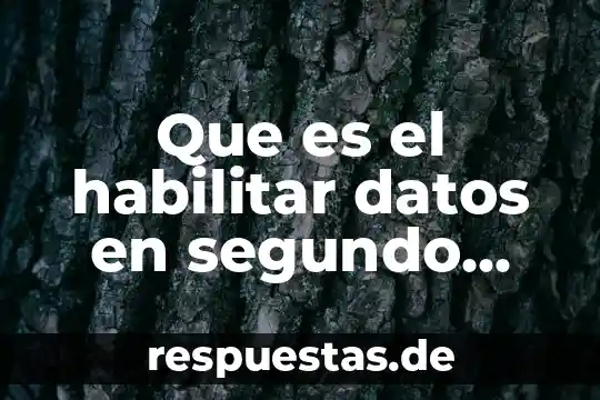 Que es un factor de un numero algebra 8 Que es el habilitar datos en segundo plano