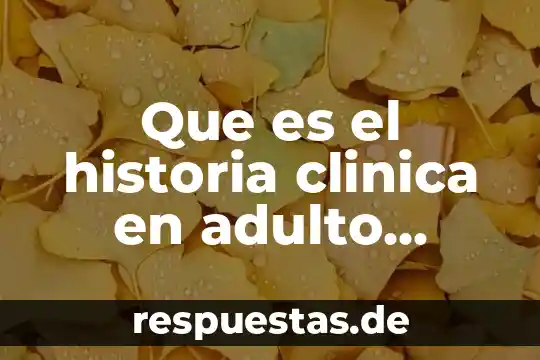 Que es estudio correnacional 6 Que es el historia clinica en adulto mayor