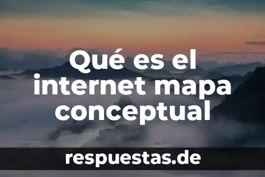 Qué es el internet mapa conceptual