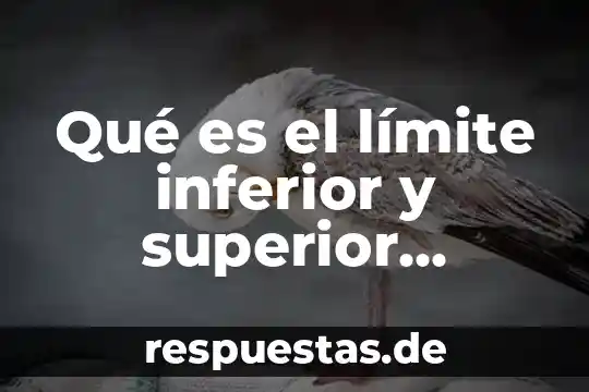 Que es nivel basico medio superior y superior 3 Qué es el límite inferior y superior nominal en estadística