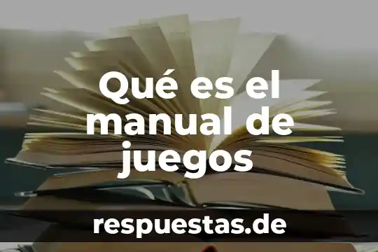 Que es el censorship en los juegos 6 Qué es el manual de juegos