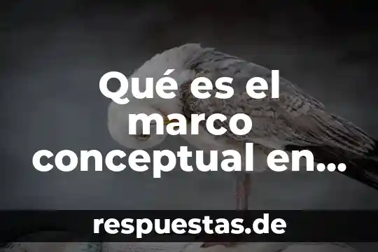 Qué es el marco conceptual en un proyecto artístico