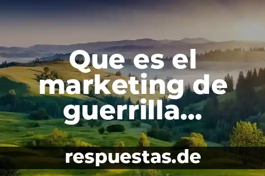 Que es una linea de texto ejemplos 4 Que es el marketing de guerrilla ejemplos