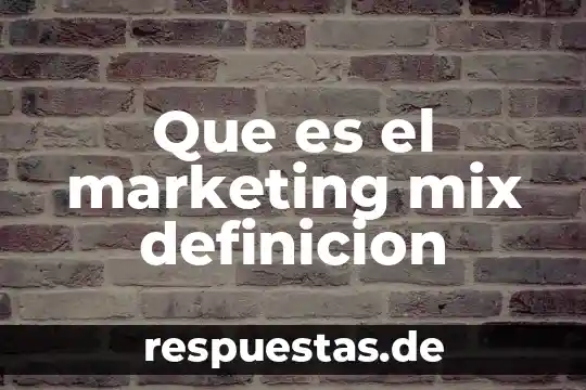 Que es la luna definicion para niños 8 Que es el marketing mix definicion