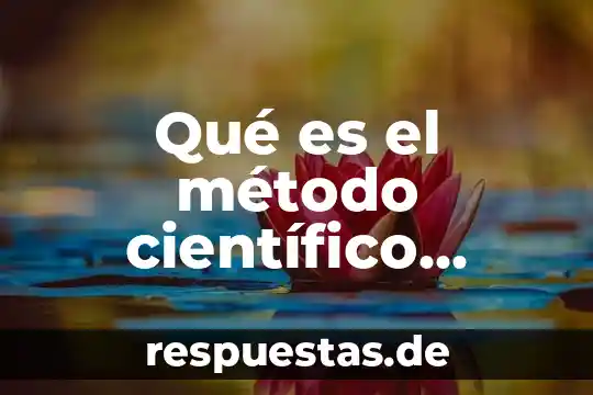 Que es un metodo geometrico 7 Qué es el método científico significado
