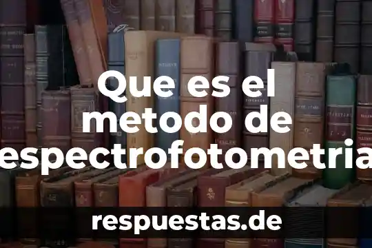 Qué es una fiesta de interés turístico nacional 4 Que es el metodo de espectrofotometria