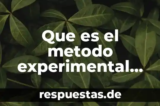 Que es paradigma en la psicologia en la salud 7 Que es el metodo experimental de control en la psicologia