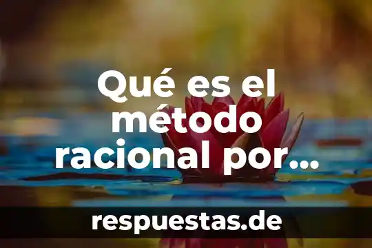 Que es deduccion segun la filosofía 3 Qué es el método racional por deducción y ejemplos