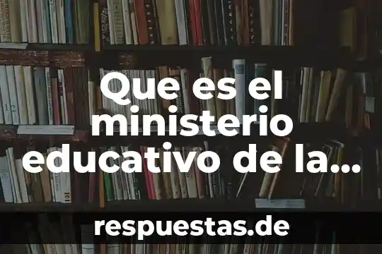 Qué es ser agente del ministerio público 3 Que es el ministerio educativo de la iglesia