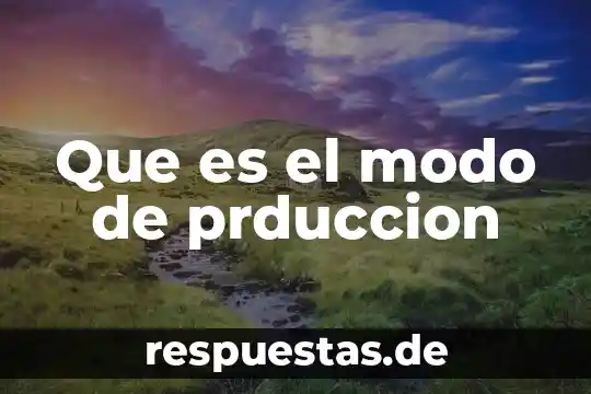 Que es el modo estrella 8 Que es el modo de prduccion