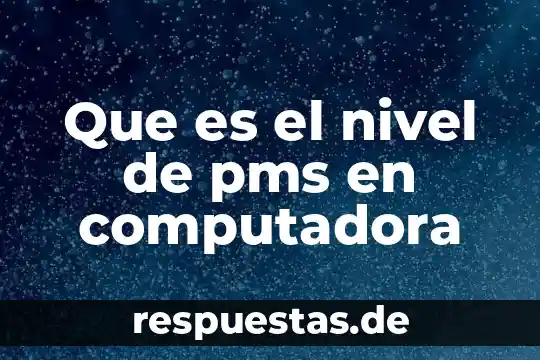 Que es cultura corporativa 6 Que es el nivel de pms en computadora