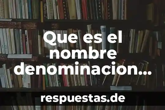 Que es el permiso de denominacion de una asociacion civil 6 Que es el nombre denominacion o razon social