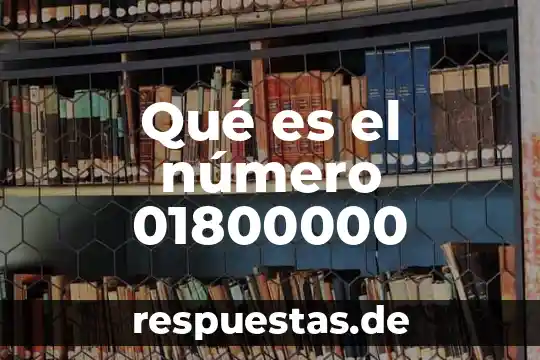 Número de ISBN que es 8 Qué es el número 01800000