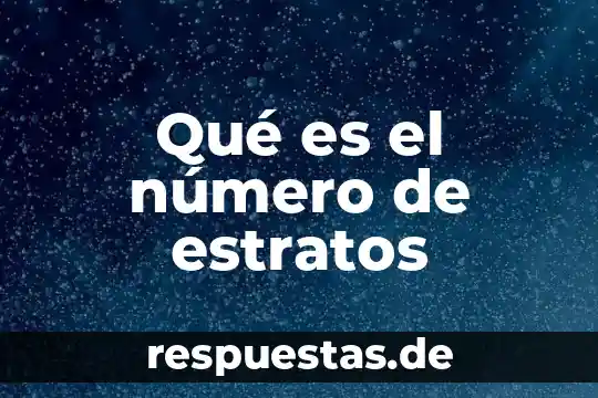 Que es un número triangular ejemplo 7 Qué es el número de estratos