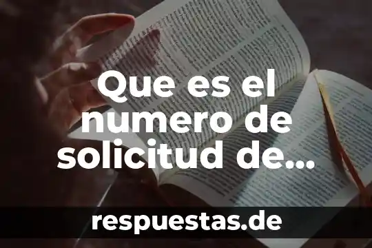 Qué es un número y sus características 3 Que es el numero de solicitud de desbloqueo