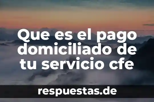 Para que es el trameel sol gotas 4 Que es el pago domiciliado de tu servicio cfe