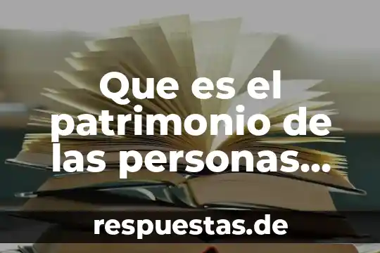 Que es patrimonio cultural de el estado de oaxaca 7 Que es el patrimonio de las personas fisicas