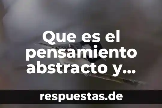 Guion radiofónico que es una metáfora y para que sirve 6 Que es el pensamiento abstracto y para que sirve