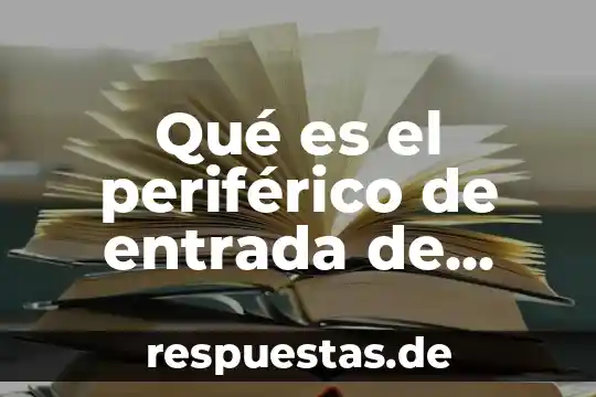 Qué es el periférico de entrada de salida y mixta