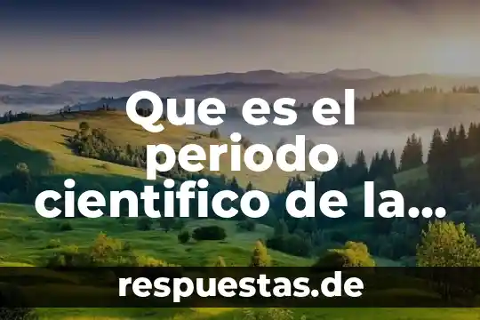 Que es anglosajón en contabilidad 3 Que es el periodo cientifico de la contabilidad