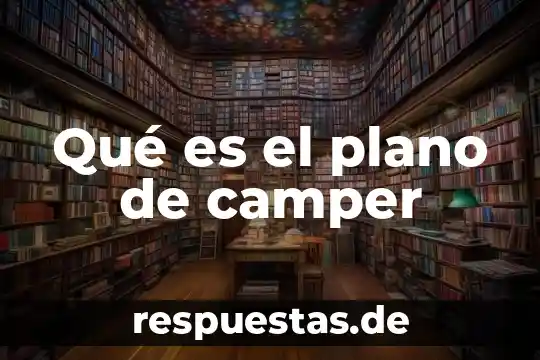 Conciencia social que es 8 Qué es el plano de camper